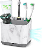 Toothbrush Holders for Bathrooms, Tooth Brush Holder for Bathroom Countertop by PARKMANI