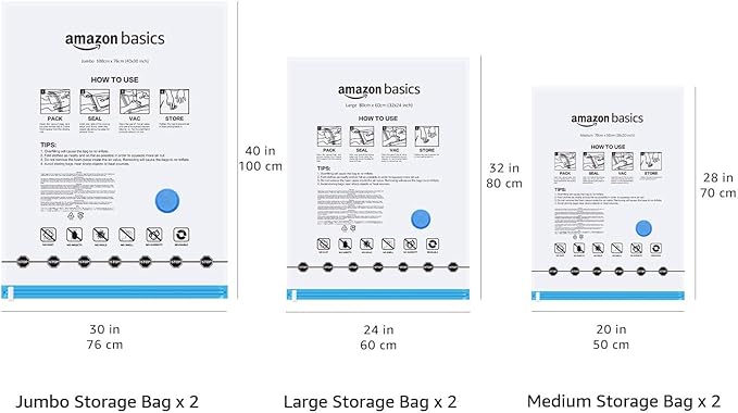 Amazon Basics Vacuum Storage Bags - Image 6