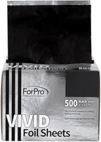 ForPro Professional Collection Vivid Black Embossed Foil Sheets, Pop-Up Foil - Image 2