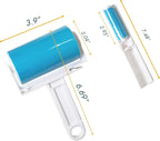 Reusable Sticky Picker Set Cleaner Lint Roller Pet Hair Remover Brush - Image 6