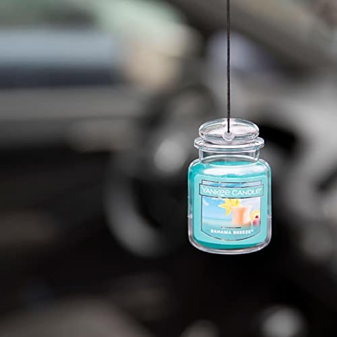 Yankee Candle Car Jar Ultimate 3-Pack, Bahama Breeze, Turquoise Sky, Hanging - Image 5