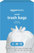 Amazon Basics Small 4 Gallon Trash Bags by AmazonBasics