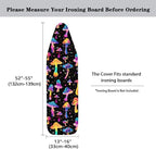 Sprowallow Shining Mushroom 15x54 Ironing Board Cover and Pad, Iron Scorch - Image 6
