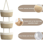 Hanging Baskets for Organizing, Over the Door Organizers and Storage, 3-Tier - Image 2