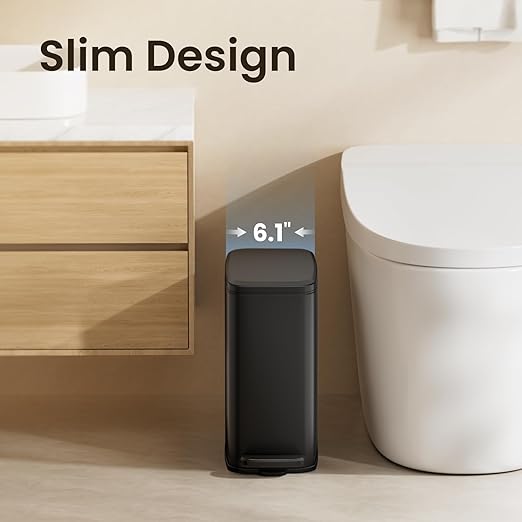 Cesun Small Bathroom Trash Can - Image 2