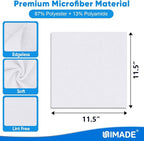 Microfiber Cleaning Cloth, 10 Pack Reusable Microfiber Towels - Image 2
