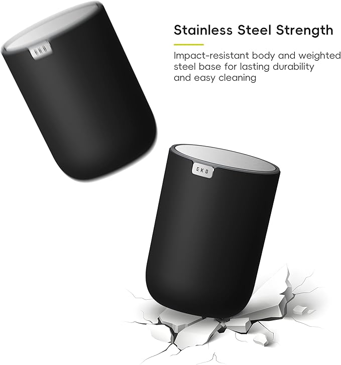 EKO Fandy 0.58 Gal/2.2L Mini Trash Can - Image 6