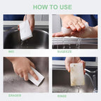 Magic Sponge Eraser 100 Pack Extra Thick and Long Lasting Melamine Sponges in - Image 3