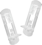 Biaungdo 12 Pcs Plastic Locking Shelf Support Pegs, 5mm Clear Cabinet Shelf - Image 7
