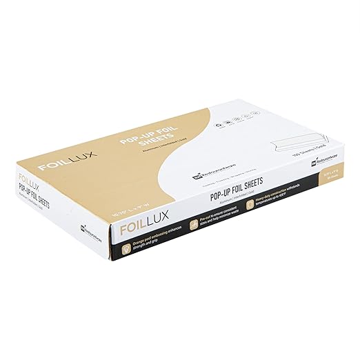 Restaurantware-Foil Lux 10.8 x 9 Inch Pop-Up Sheets, 2000 Disposable Papers - Image 2