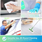 HOMEXCEL White Microfiber Cleaning Cloths, 20 Pack Cleaning Rags - Image 6