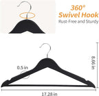 Amazon Basics Wood Suit Clothes Hangers - Image 2