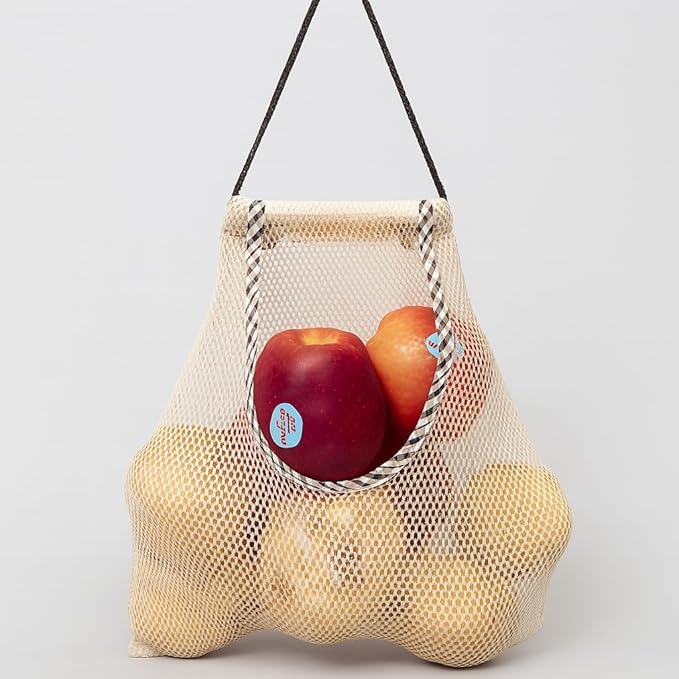 Durable Reusable Hanging Storage Mesh Bags - Image 2