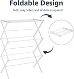 Amazon Basics Foldable Portable Clothes Drying Rack - Image 3
