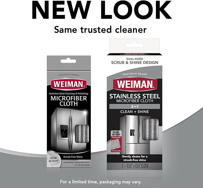 Weiman Microfiber Cloth for Stainless Steel - Image 9