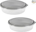 GoodCook EveryWare Extra Large 12 inch Round Container 2 pack, BPA Free by GoodCook