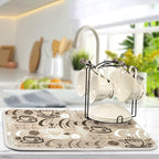 Brown Coffee Dish Drying Mat - Image 6