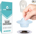 25 Pack, Hair Catcher for Bathroom Sink or Bathtub by AireAllure