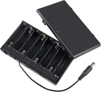 2Pcs 8 Slots AA Battery Holder Case Box 8 x 12V Battery Storage Box Battery - Image 7