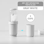 Toothbrush Cup with Cover, Travel Toothbrush Case Portable Toothbrush Holder - Image 3