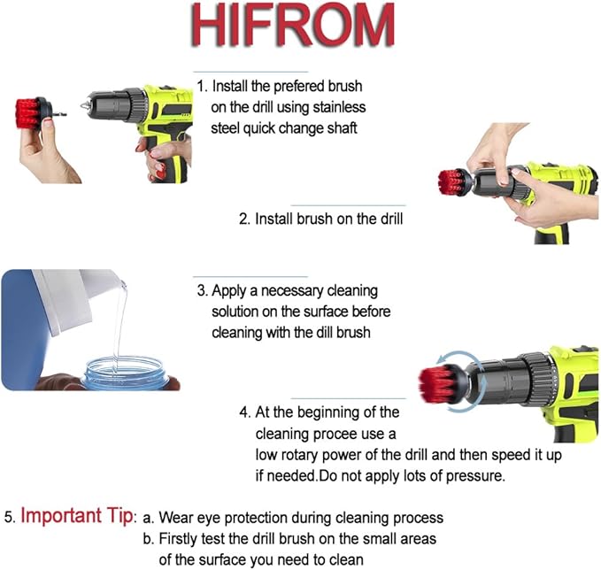 HIFROM Drill Brush - Image 9