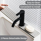 WIFORH Faucet Mat for Kitchen Sink, 16 inch Long Diatomite Fast Drying Stone - Image 5