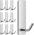 Small Self Adhesive Hooks for Walls No Damage, Sticky Hangers for Kitchen by Quavzotu