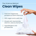 Clean Skin Club XL Premium Face Wipes, Extra Moist Makeup Removing Towelettes - Image 3