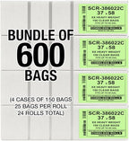 Aluf Plastics 55-60 Gallon Trash Bags Source Reduction Series Value High - Image 7