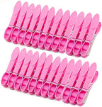 Strong Plastic Clothes Pegs for Drying Laundry Clothing Line Clips Set Travel by Unknown