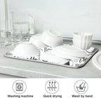 Coffee Cups Print Dish Drying Mat - Image 6