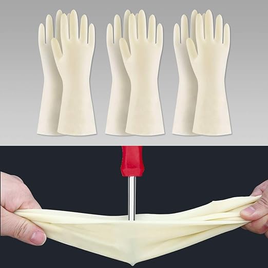 BOOMJOY Nitrile Cleaning Gloves, Heavy Duty Dishwashing Gloves, Reusable Medium by BOOMJOY