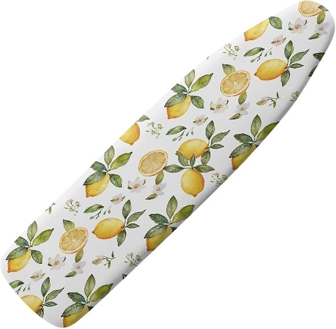 Lemon Ironing Board Cover Standard Size Iron Board Cover, Stain Resistant by Vanideaoty