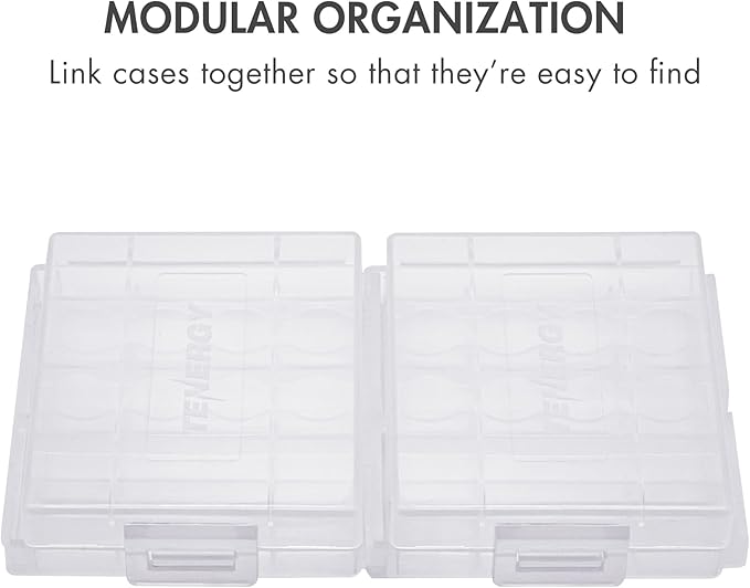 Tenergy 10 Pack Plastic Storage Case - Image 5