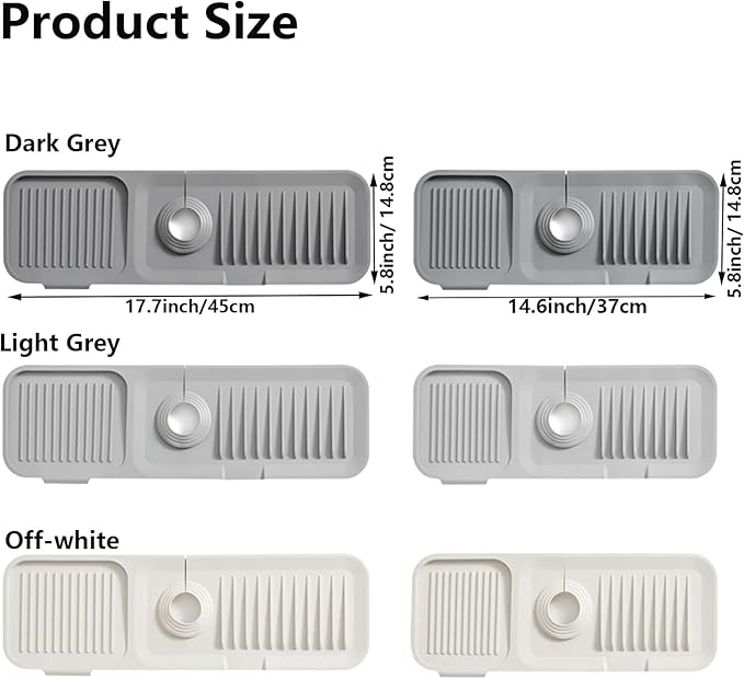 Kitchen Sink Splash Guard Sponge Holder - Image 2