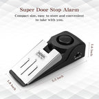 EMDMAK Door Stop Alarm with 120DB Siren Door Stop - Image 6