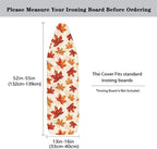 Easy Installation 15x54 Fall Maple Leaf Ironing Board Cover - Image 5