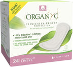 Organyc 100% Certified Organic Cotton Inside and Out Folded Panty Liner by Organyc