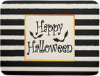 Happy Halloween Bats Dish Drying Mat by Sweetshow