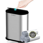 1.8 Gallons Small Stainless Steel Trash Can by ksskss