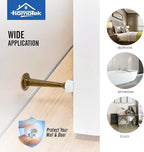 HOMOTEK 20 Pack Heavy Duty Solid Rigid Door Stop - Image 6