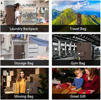 Extra-Large Heavy Duty Laundry Bag Backpack - Image 9