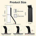 Door Stop, No Drilling Door Stoppers to Keep Door Open, Easy Pedal Kick Down - Image 6