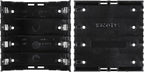 6pcs 18650 Battery Case Holder 4 Slots X 3.7V 18650 Battery Storage Box - Image 2