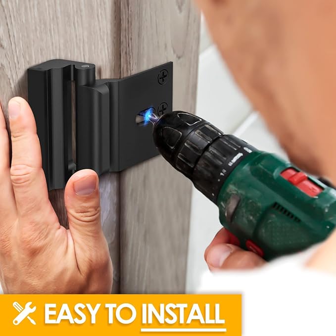 Home Security Door Lock Door Reinforcement Lock Door Locks - Image 4