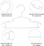 GoodtoU Baby Hangers 100Pack Kids Plastic Baby Clothes Hangers - Image 2