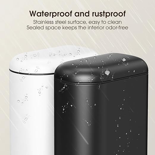 CEROELDA Small Bathroom Trash Can - Image 5