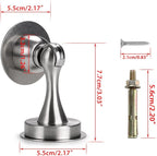 Sumnacon Magnetic Door Stopper, Heavy Duty Stainless Steel Door Stop Holder Come - Image 5