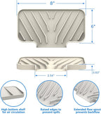 Sponge Holder for Kitchen Sink, Dish Sponge Holder & Soap Tray - Image 5