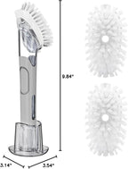 Soap Dispensing Replacement Dish Brush Storage Set - Image 8